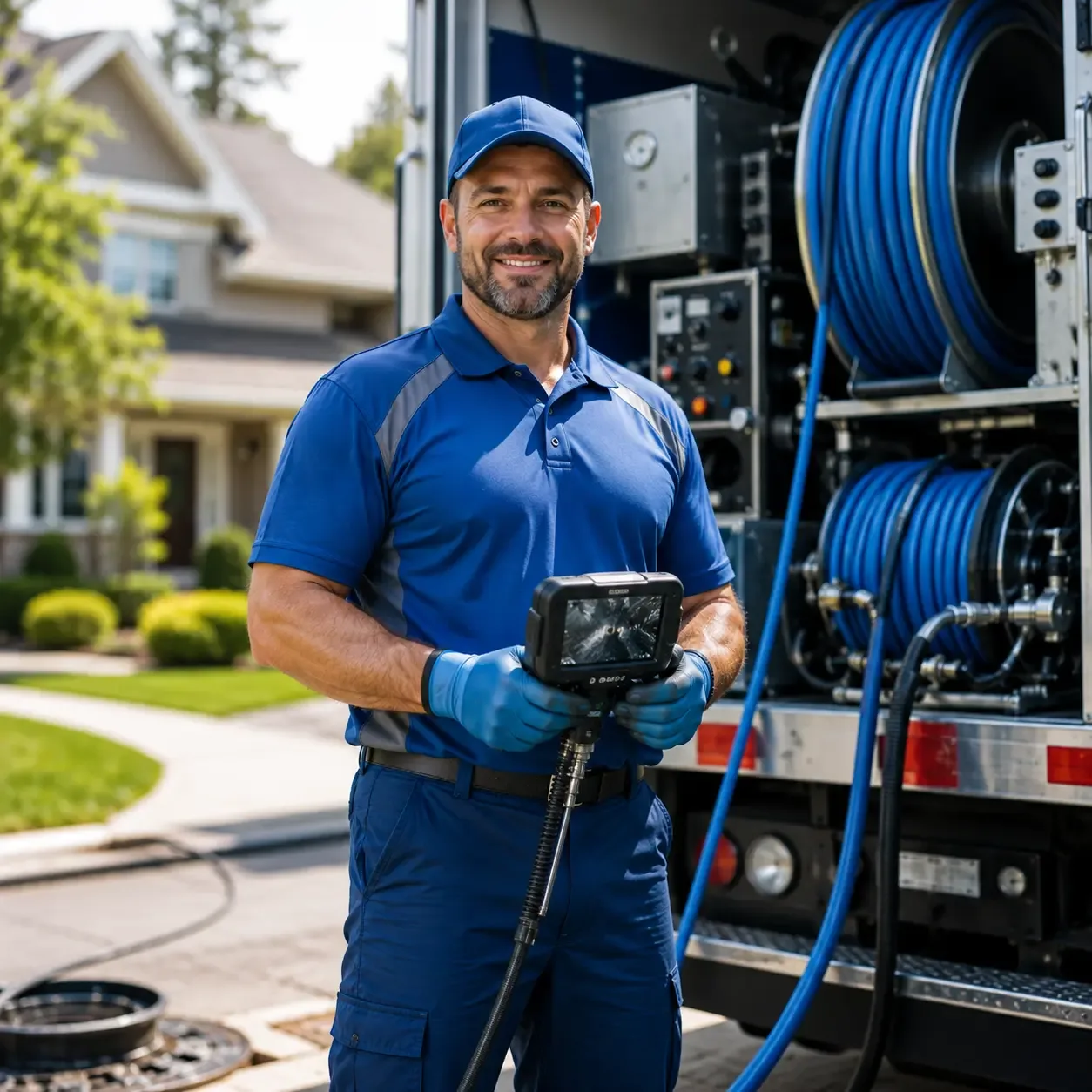 Local outdoor drain cleaning specialists in Cynthiana, OH